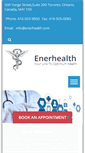 Mobile Screenshot of enerhealth.com